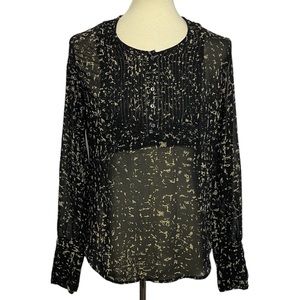 Converse One Star Shear Pleated Blouse